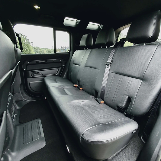 New Defender Commercial Seat Conversion